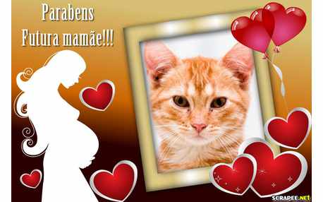 Moldura - Parabens Futura Mamae