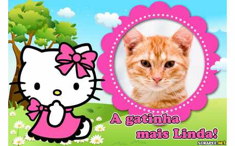 Moldura - A Gatinha Mais Linda