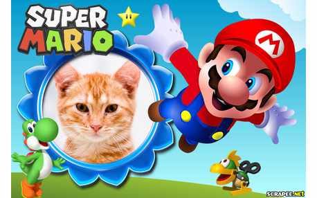 Moldura - Mario Bross