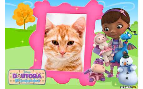 Moldura - Doutora Brinquedos Disney