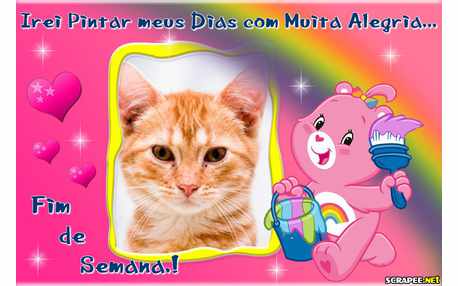 Moldura - Pintando Os Dias Com Alegria