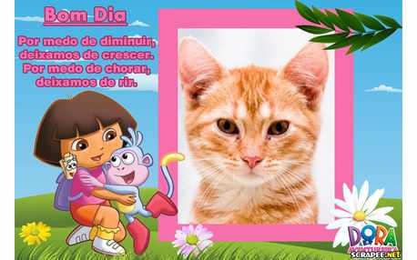 Moldura - Bom Dia Dora Aventureira