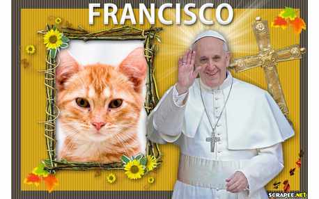 Moldura - Francisco O Papa Do Povo