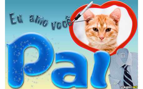 Moldura - Eu Amo Meu Pai