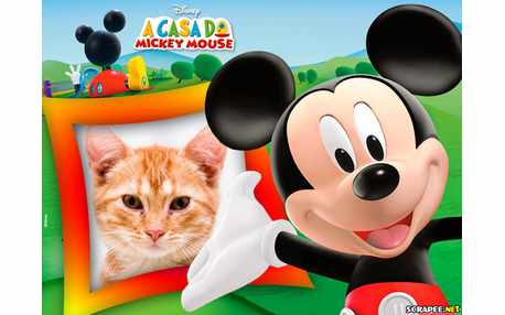 Moldura - Casa Do Mikey Mouse