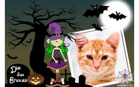 Moldura - Dia Das Bruxas