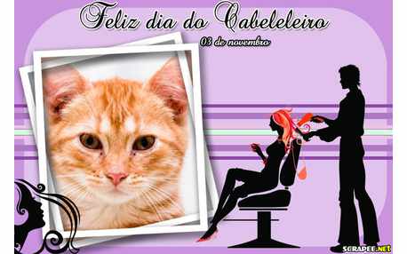 Moldura - Dia Do Cabelereiro 03 De Novembro