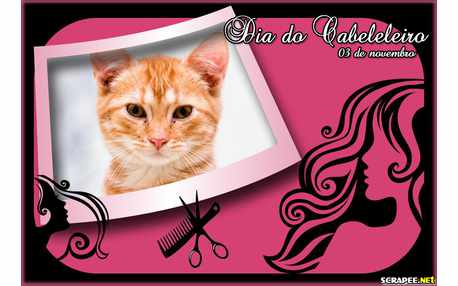 Moldura - Feliz Dia Do Cabelereiro