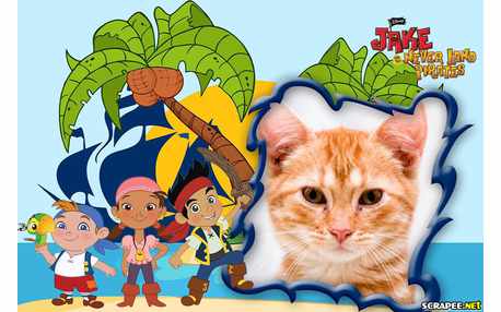 Moldura - Jake Never Land Pirates
