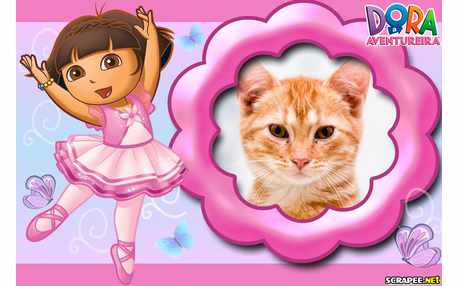 Moldura - Dora Bailarina