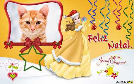 Moldura - Natal Das Princesas