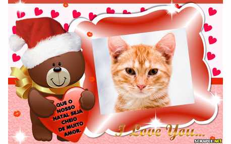 Moldura - Natal Cheio De Amor