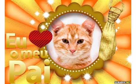 Moldura - Eu Amo Meu Pai