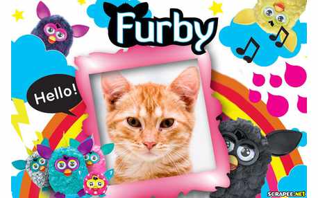 Moldura - Furby