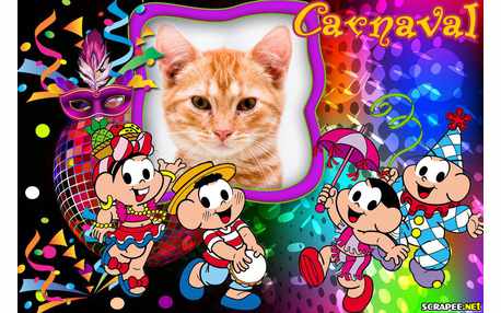 Moldura - Carnaval Turma Da Monica