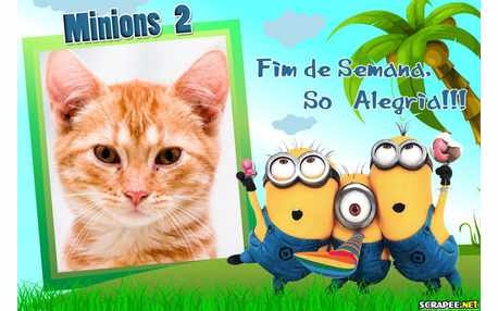 Moldura - Fim De Semana Minions Ii