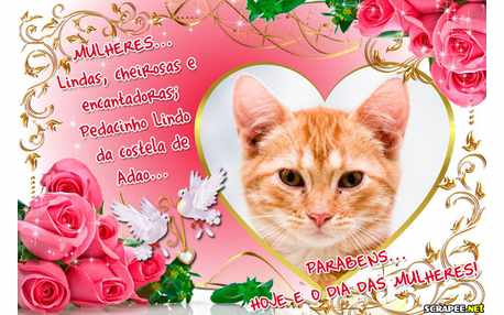 Moldura - Dia Da Mulher   8 De Marco
