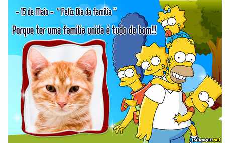 Moldura - Feliz Dia Da Familia