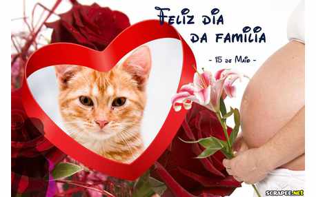 Moldura - 15 De Maio   Dia Da Familia