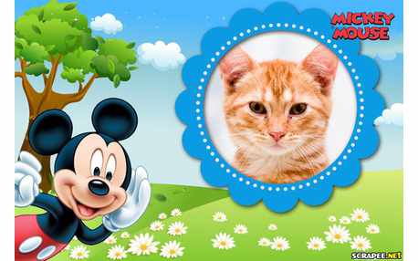 Moldura - Moldura Do Mickey