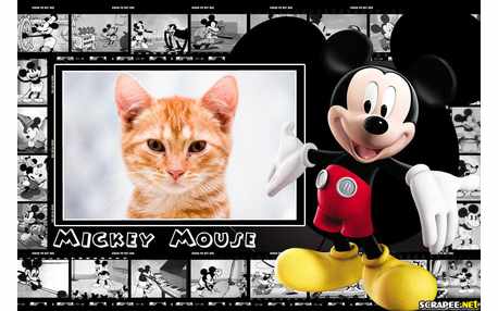 Moldura - Mickey Mouse