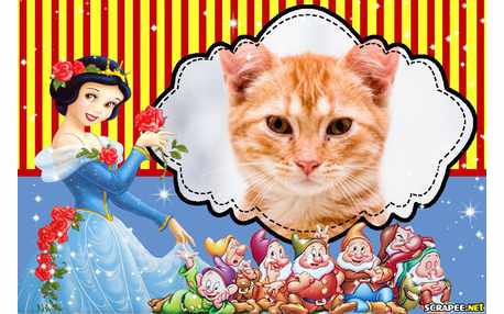 Moldura - Branca De Neve E Os Sete Anoes