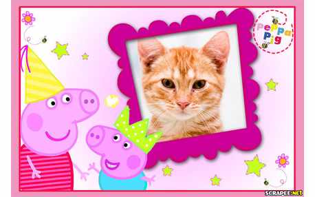 Moldura - Peppa Pig Princesa