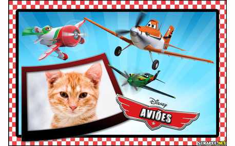 Moldura - Filme Avioes Da Disney