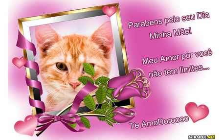 Moldura - Parabens Mamae