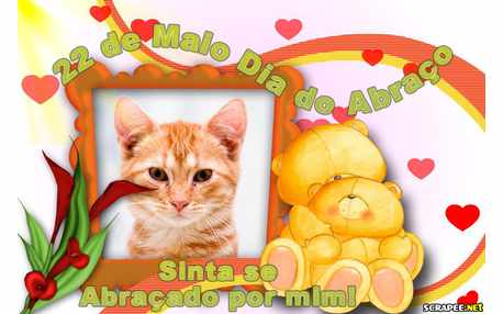 Moldura - 22 De Maio Dia Do Abraco