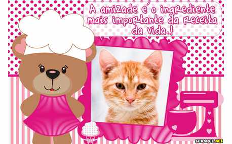 Moldura - Ingredientes Da Amizade