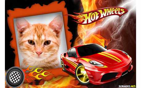 Moldura - Carrinho Hotwheels