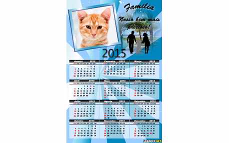 Moldura - Calendario Da Familia
