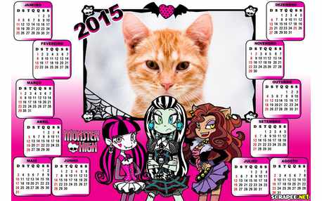 Moldura - Turma Da Monster High