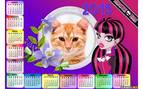 Moldura - Draculaura Monter High 2015