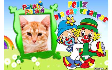 Moldura - Feliz Dia Das Criancas