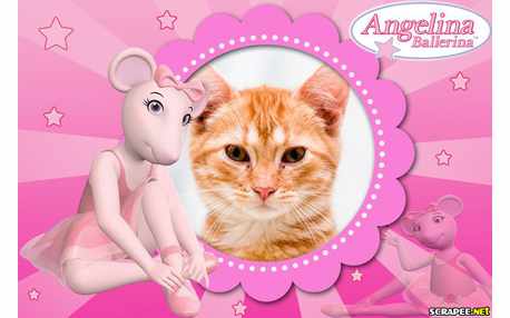 Moldura - Angelina Ballerina