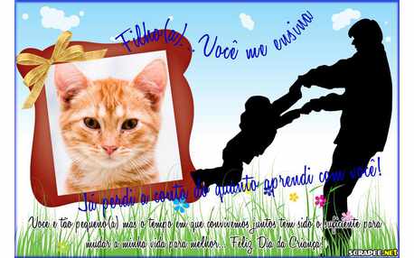 Moldura - Dia Das Criancas Presente