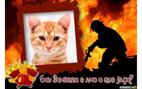 Moldura - Profissao Bombeiro