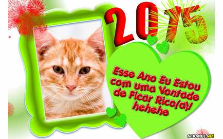 Moldura - Vontade Ficar Rico Em 2015