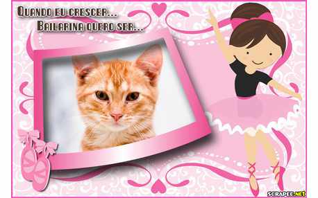 Moldura - Futura Bailarina