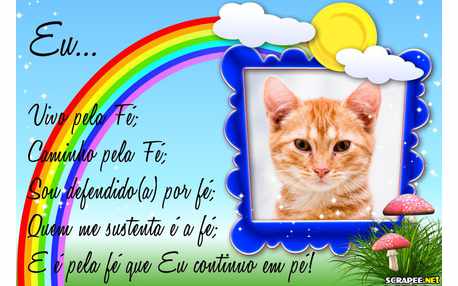 Moldura - Viver Pela Fe