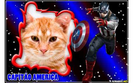 Moldura - Capitao America