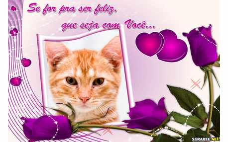 Moldura - Feliz Com Voce