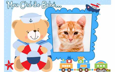 Moldura - Cha De Bebe Menino