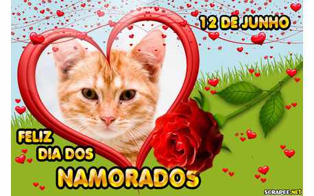 Moldura - Feliz Dia Dos Namorados