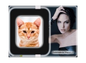 Moldura - Angelina Jolie