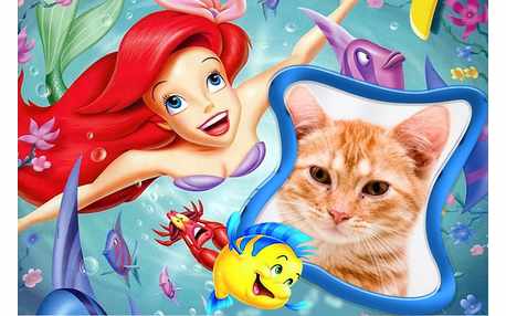 Moldura - A Pequena Sereia