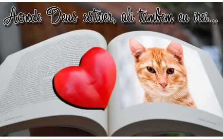 Moldura - Foto No Livro Aonde Deus Estiver