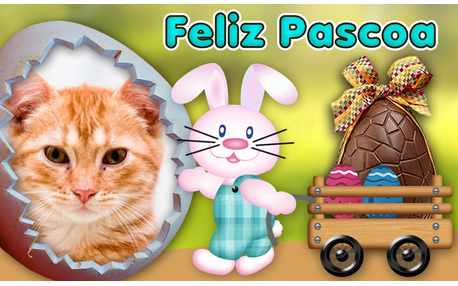 Moldura - Feliz Pascoa A Todos